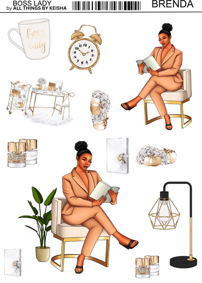 BOSS LADY 2- PAGE FUNCTIONAL KITS