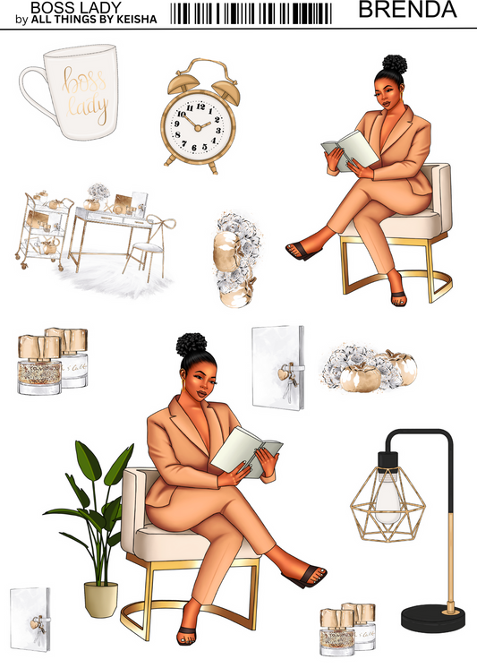 BOSS LADY 2- PAGE FUNCTIONAL KITS