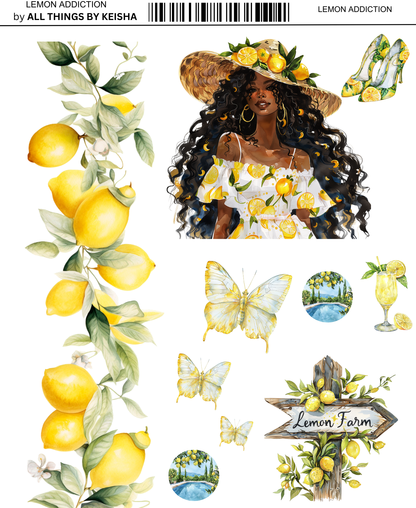 LEMON ADDICTION- MINI KIT