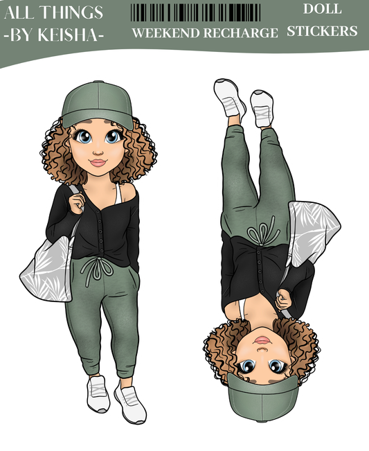 GLAM MA KEKE WEEKEND RECHARGE DOLLS