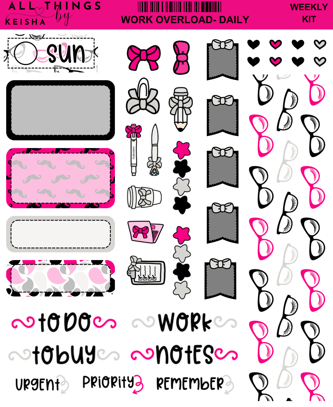 WORK OVERLOAD DAILY MINI HOBO KIT