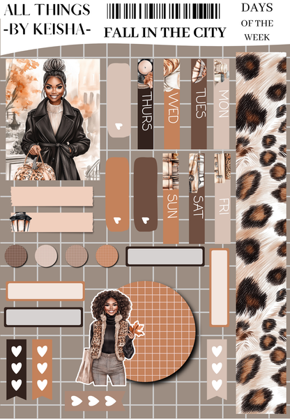 FALL IN THE CITY - JOURNAL PACK