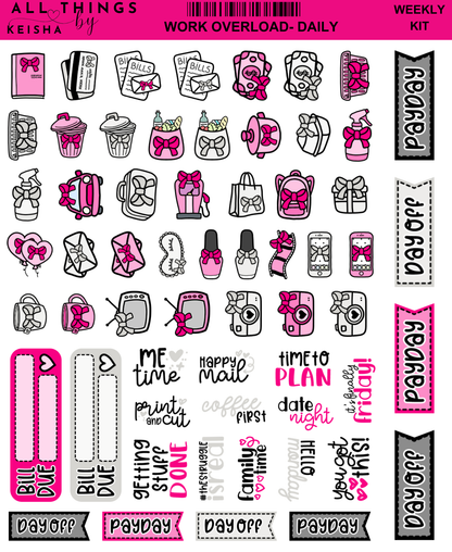 WORK OVERLOAD DAILY MINI HOBO KIT