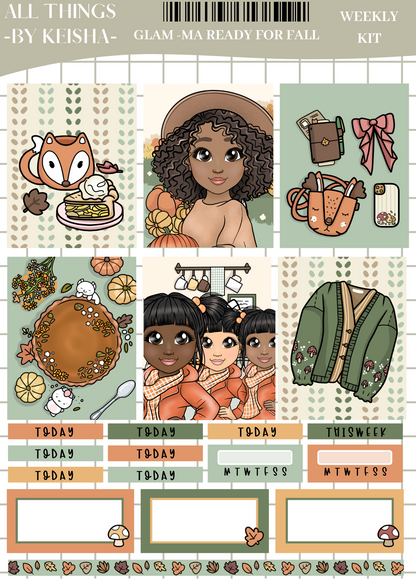 GLAM MA KEKE READY FOR FALL WEEKLY KIT