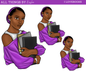 I LOVE BOOKS DOLL