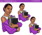 I LOVE BOOKS DOLL