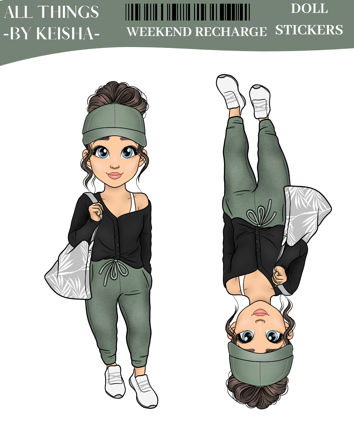 GLAM MA KEKE WEEKEND RECHARGE DOLLS