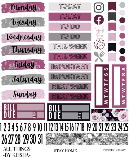 STAY HOME MINI WEEKLY KIT