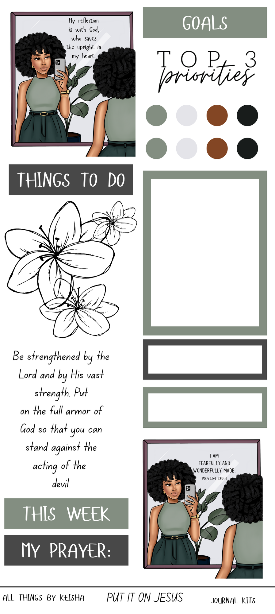 PUT IT ON JESUS- JOURNAL KIT