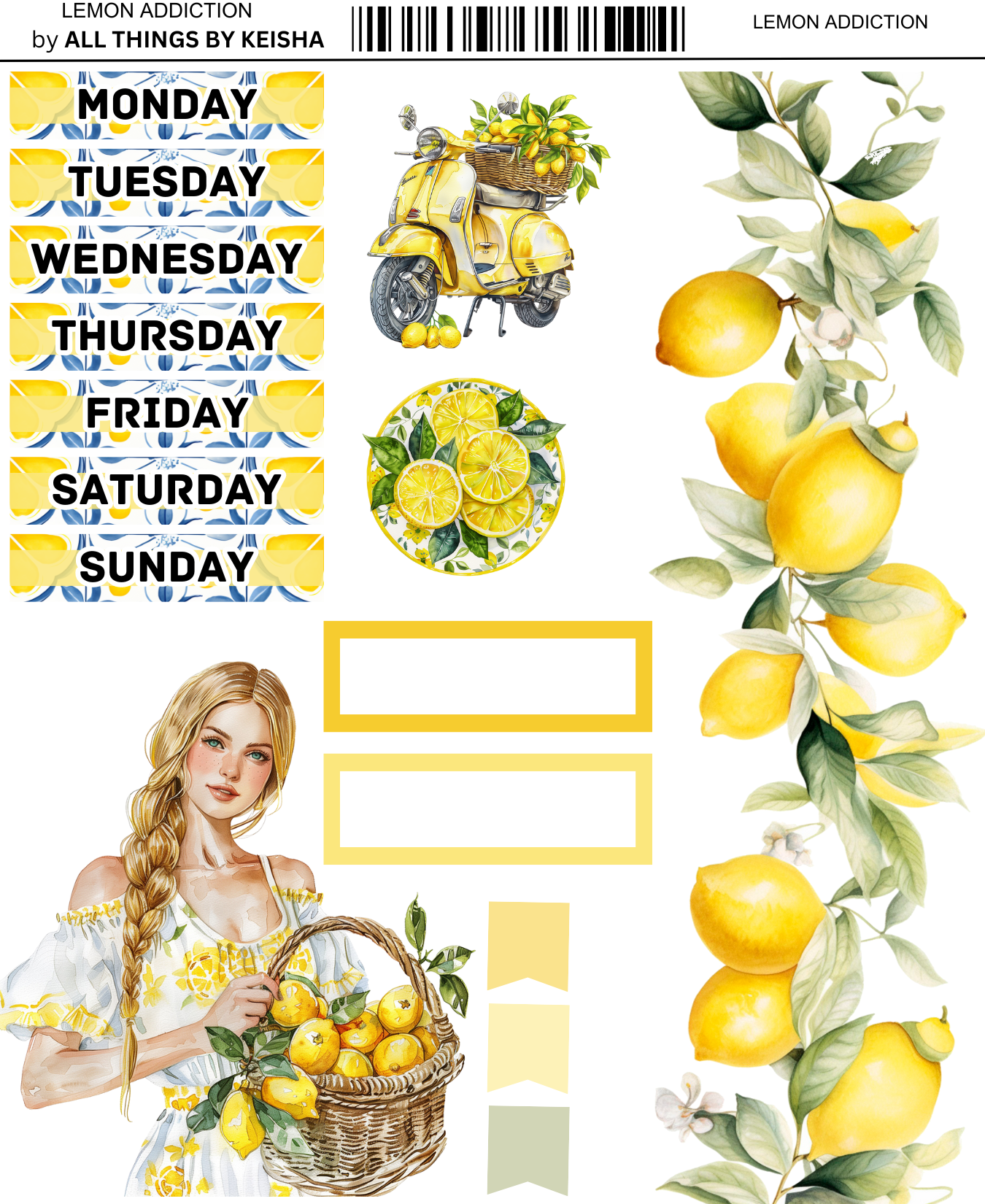 LEMON ADDICTION- MINI KIT