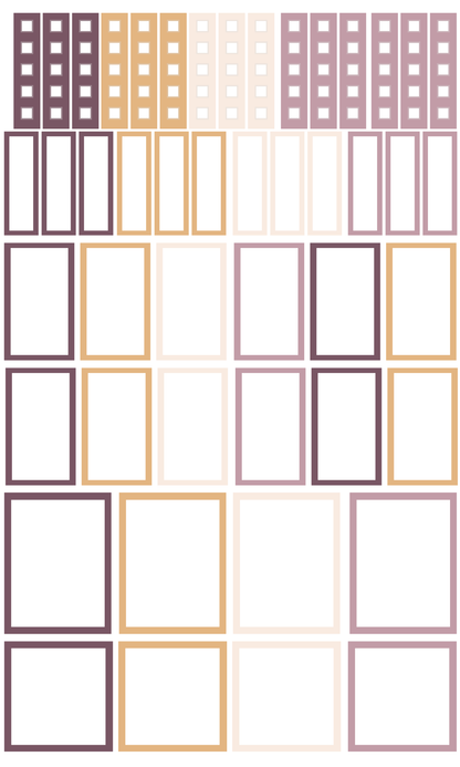HONEY & LAVENDER STICKER BOOK