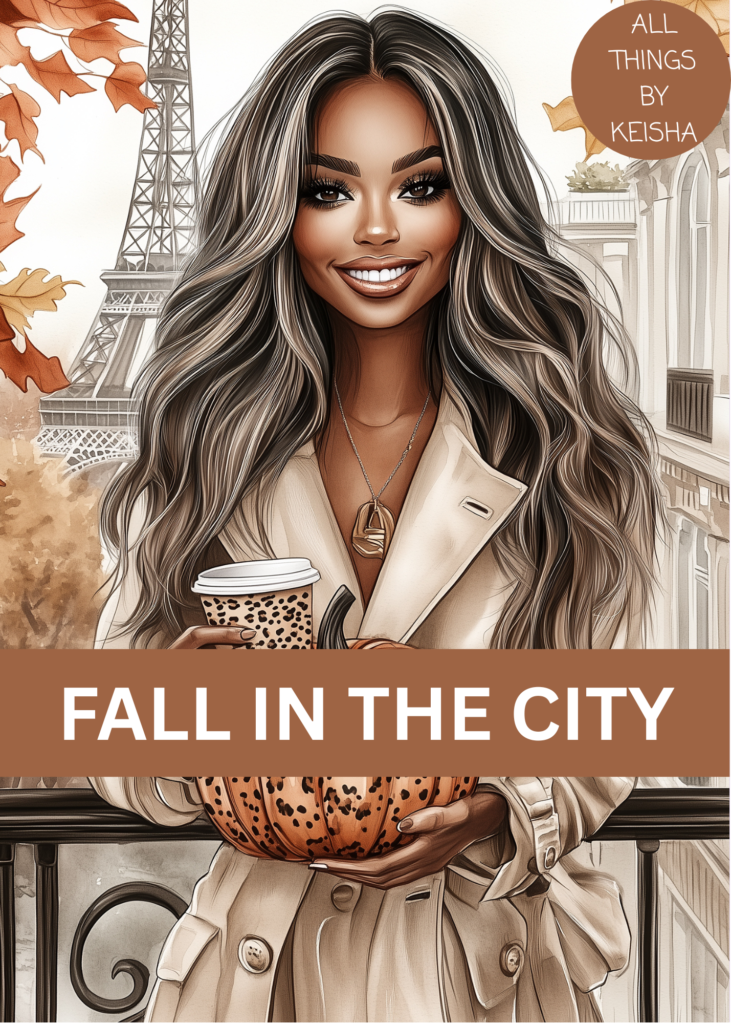 FALL IN THE CITY STICKER BOOK
