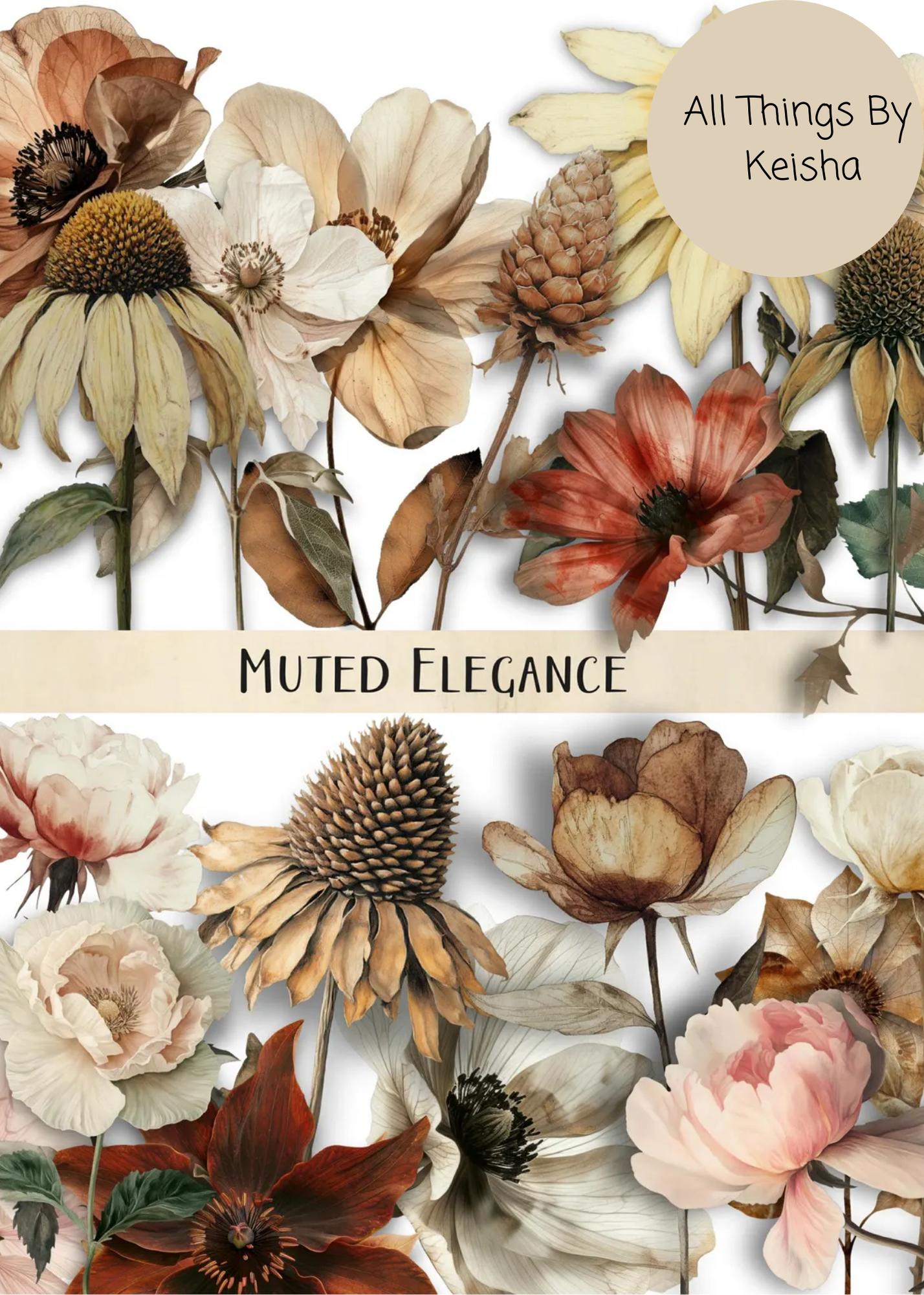 MUTED ELEGANCE FLORAS