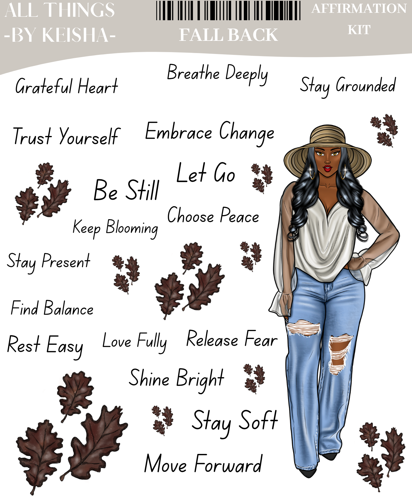 FALL BACK AFFIRMATION KIT