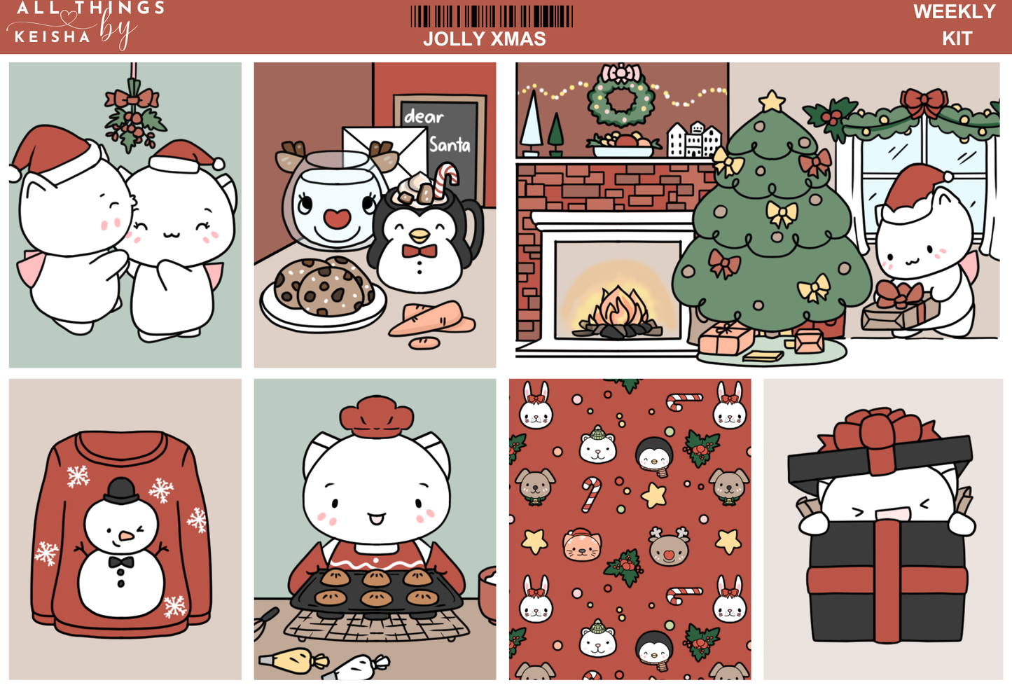 JOLLY XMAS HOBO WEEKS KIT