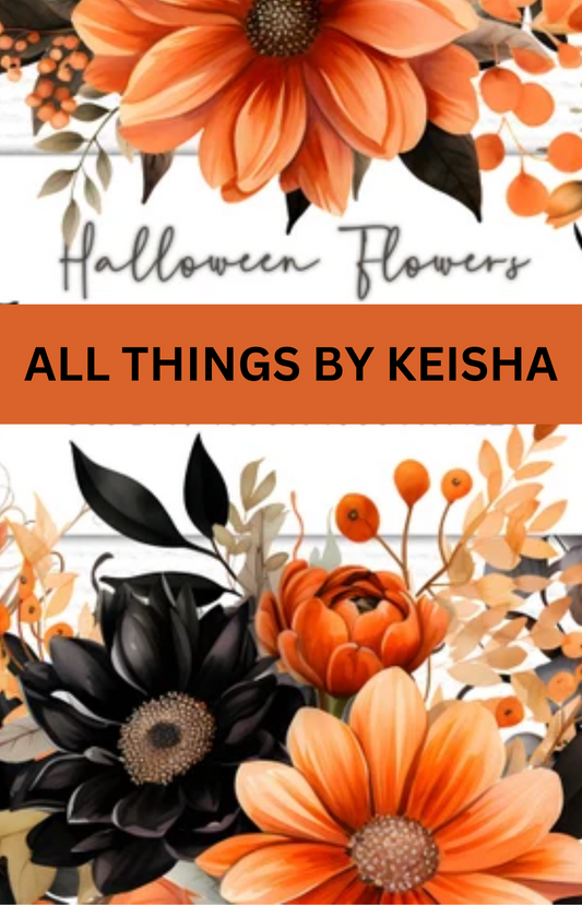 HALLOWEEN FLORAL STICKER PACK