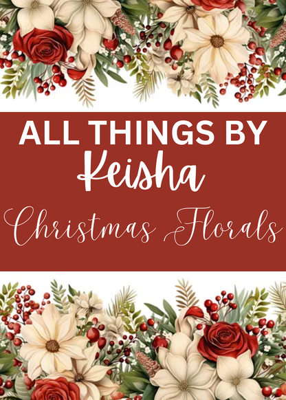 CHRISTMAS  FLORALS PACK