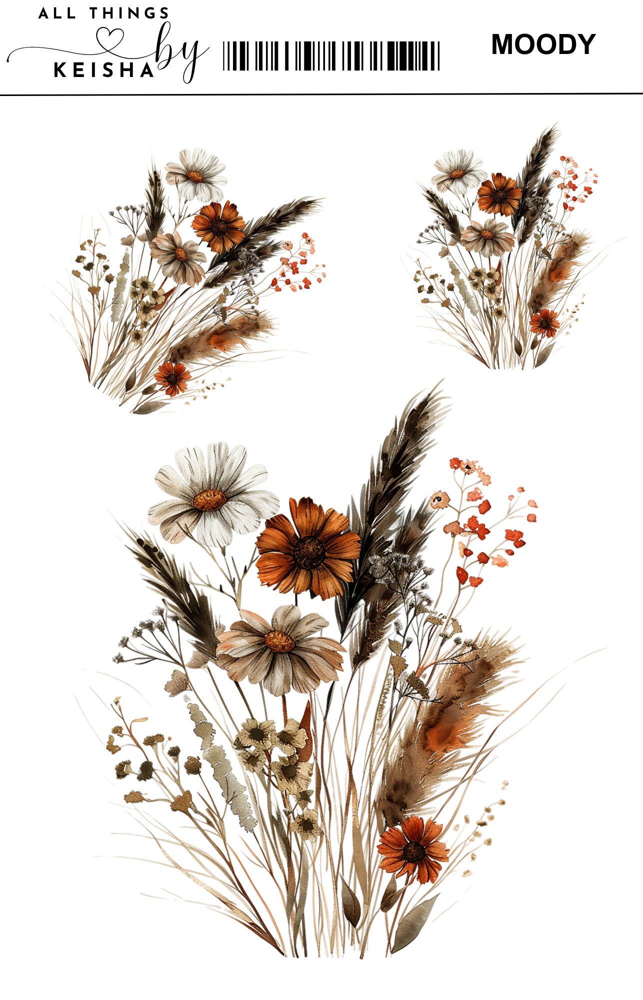 MOODY FALL FLORALS