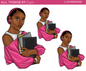 I LOVE BOOKS DOLL