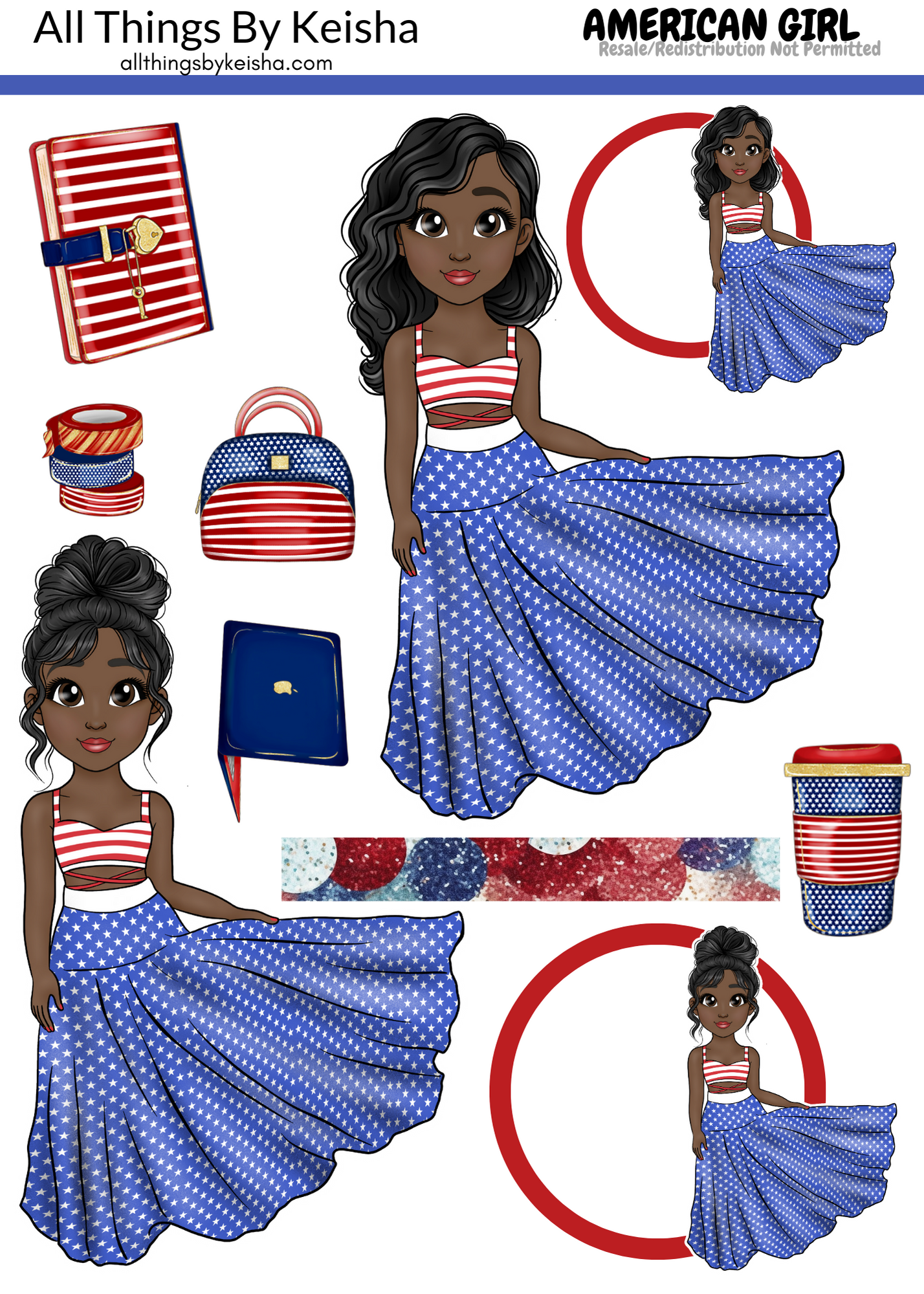 AMERICAN GIRL - KEISHA'S SQUAD