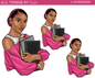 I LOVE BOOKS DOLL