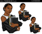 I LOVE BOOKS DOLL