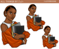 I LOVE BOOKS DOLL