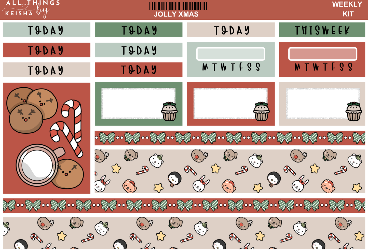 JOLLY XMAS HOBO WEEKS KIT