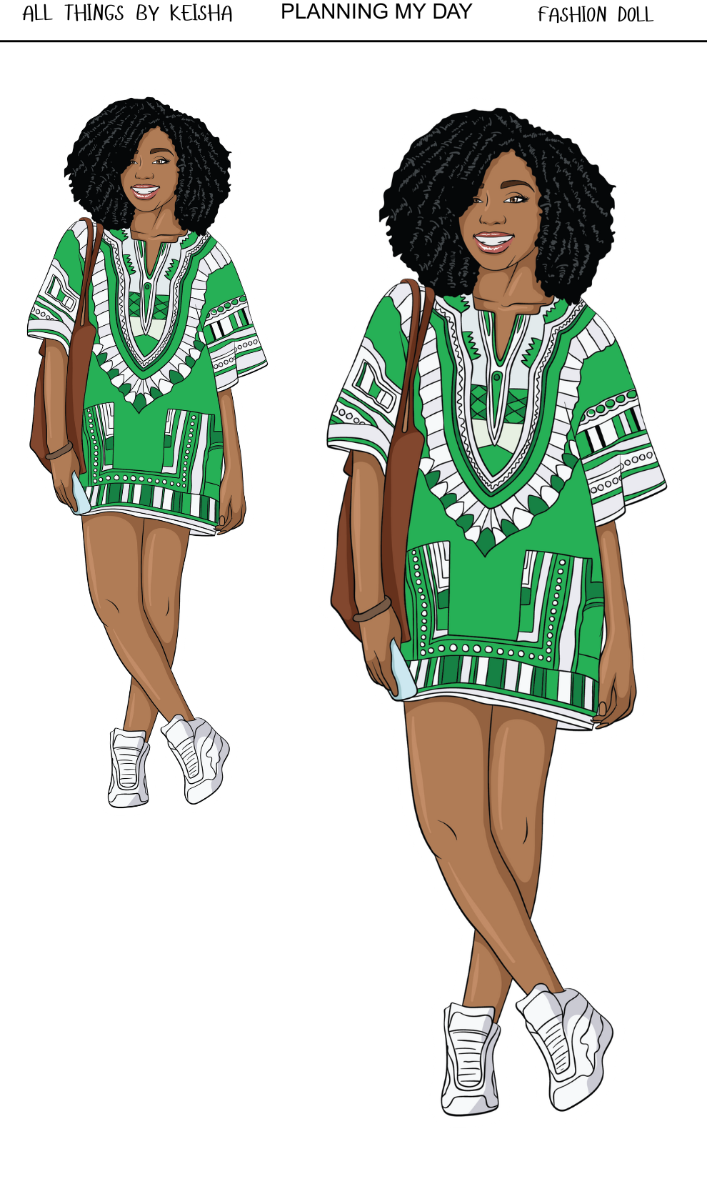 PLANNING MY DAY - FASHION DOLLS