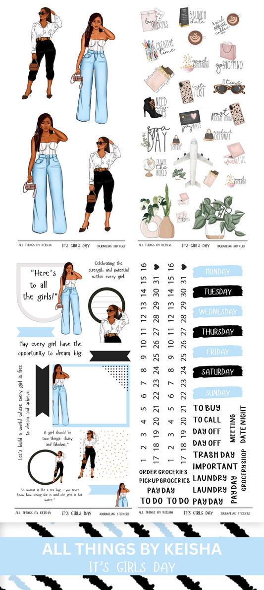 IT'S GIRLS DAY - JOURNAL PACK
