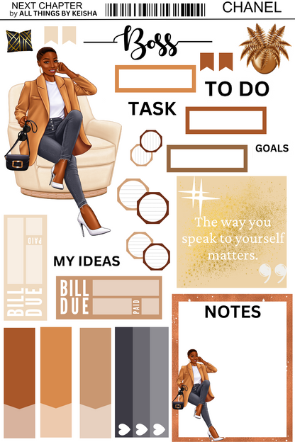 NEXT CHAPTER  THEMED STICKER COLLECTION