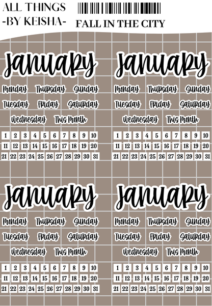 FALL IN THE CITY - JOURNAL PACK