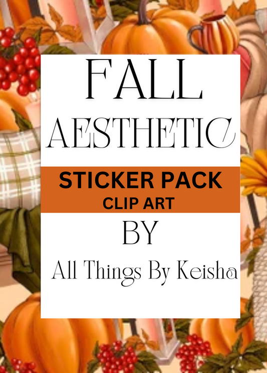 FALL AESTHETIC STICKER PACK