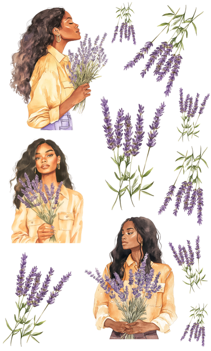 HONEY & LAVENDER STICKER BOOK