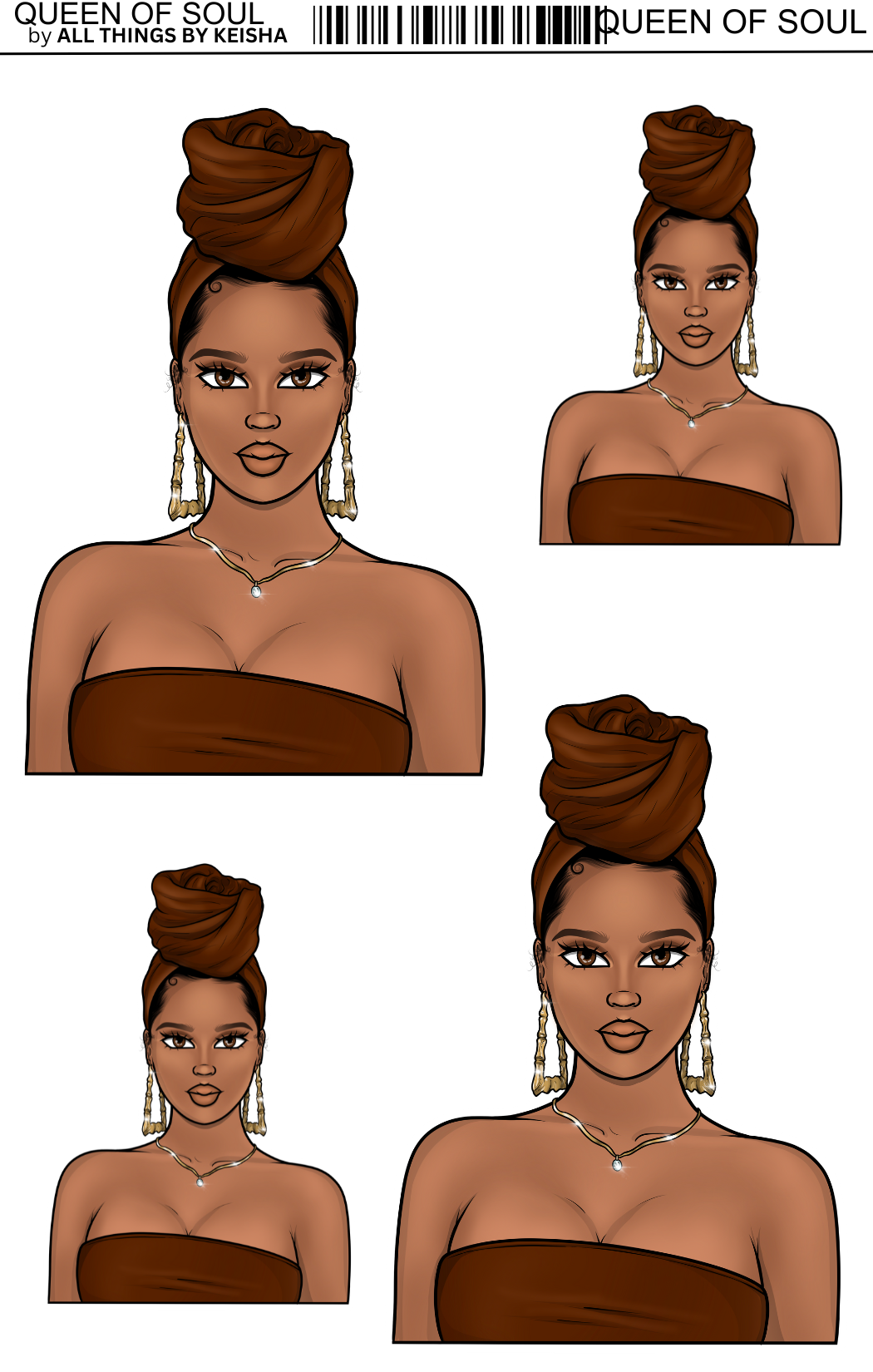 QUEEN OF SOUL FASHION DOLLS