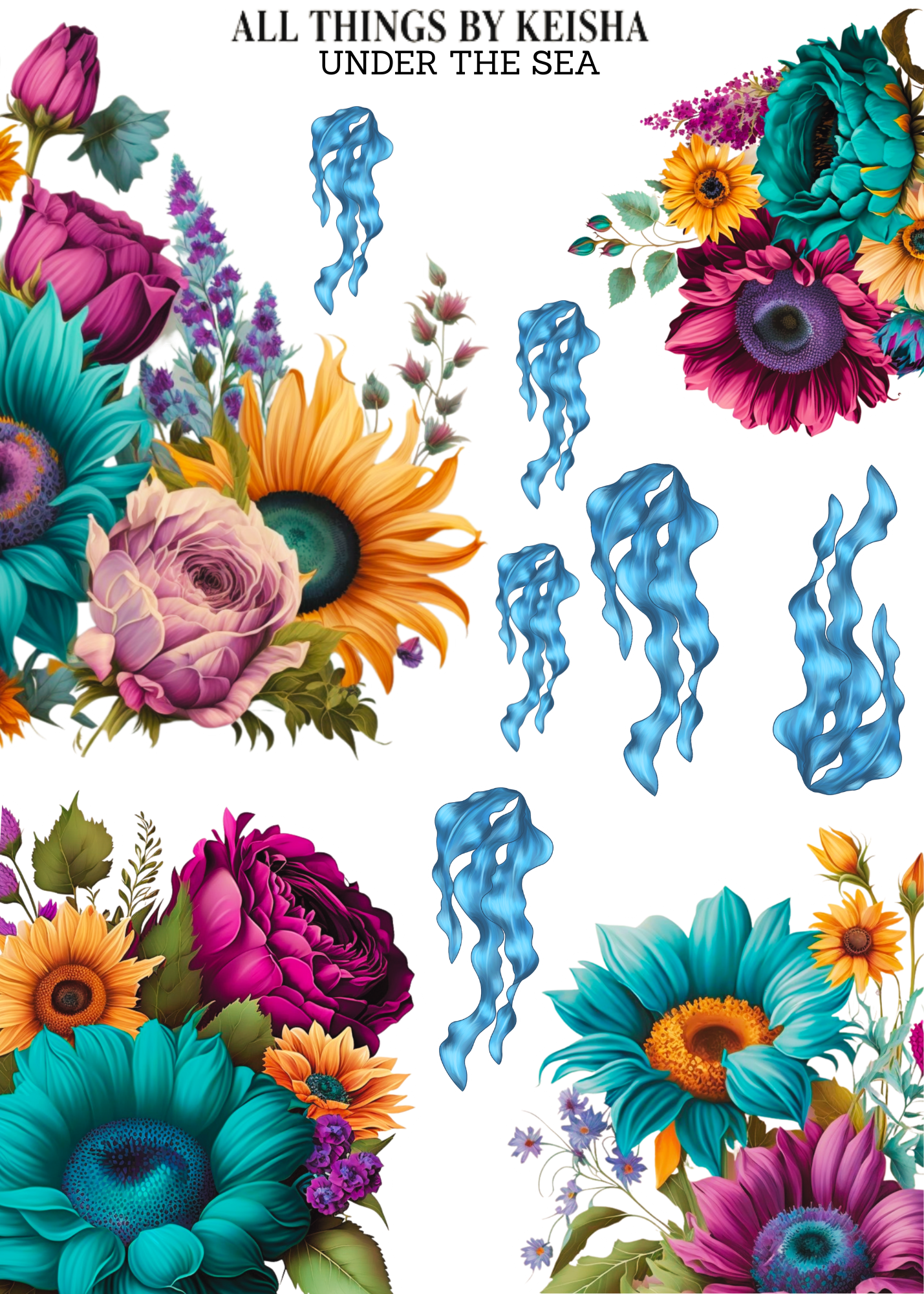 UNDER THE SEA FLORALS