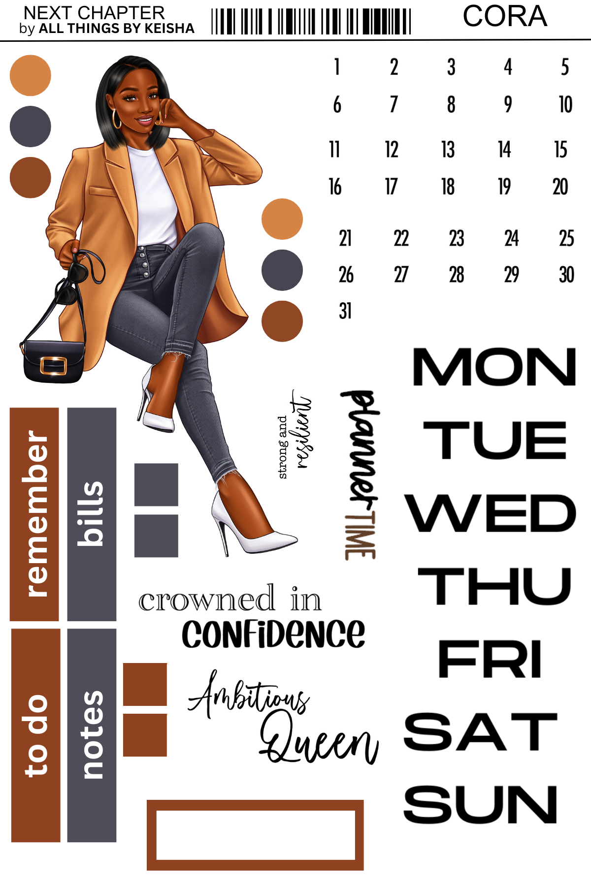 NEXT CHAPTER  THEMED STICKER COLLECTION