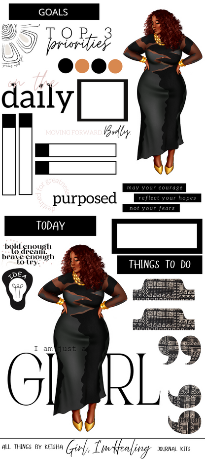 GIRL, I'M HEALING JOURNAL KIT