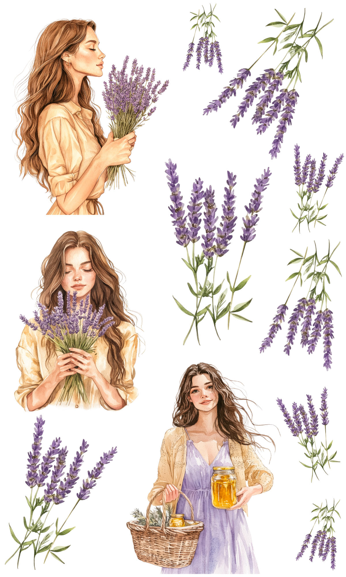 HONEY & LAVENDER STICKER BOOK