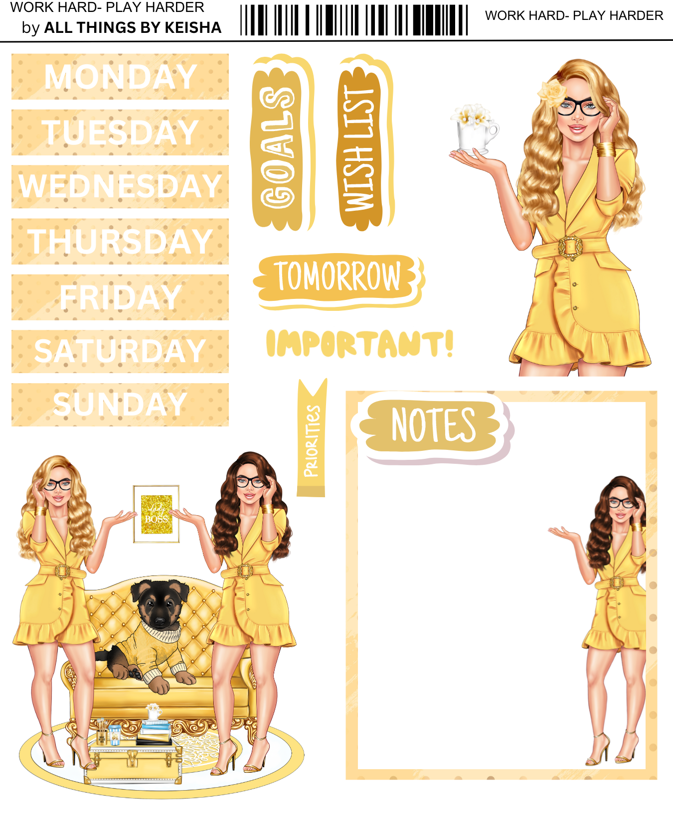 WORK HARD- PLAY HARDER