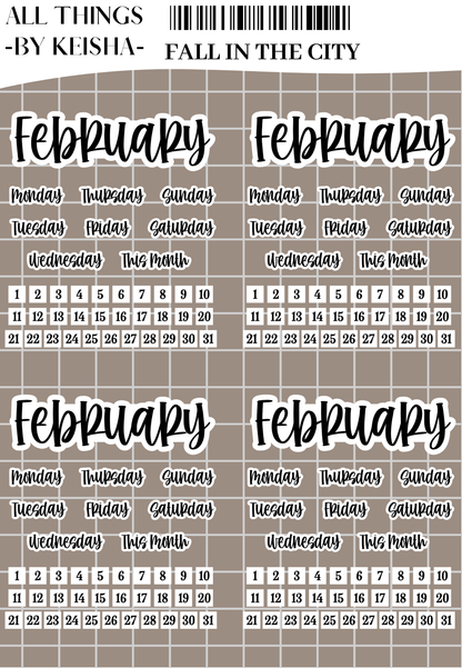 FALL IN THE CITY - JOURNAL PACK