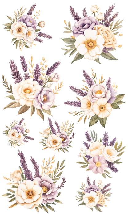HONEY & LAVENDER STICKER BOOK