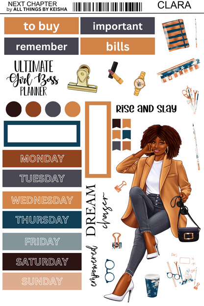 NEXT CHAPTER  THEMED STICKER COLLECTION