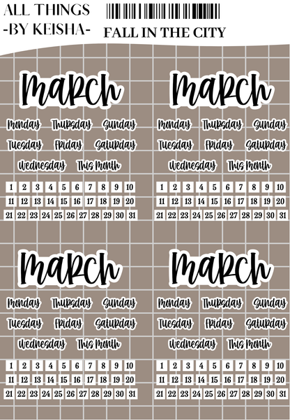 FALL IN THE CITY - JOURNAL PACK