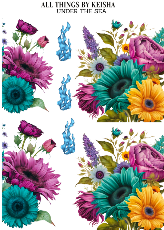 UNDER THE SEA FLORALS
