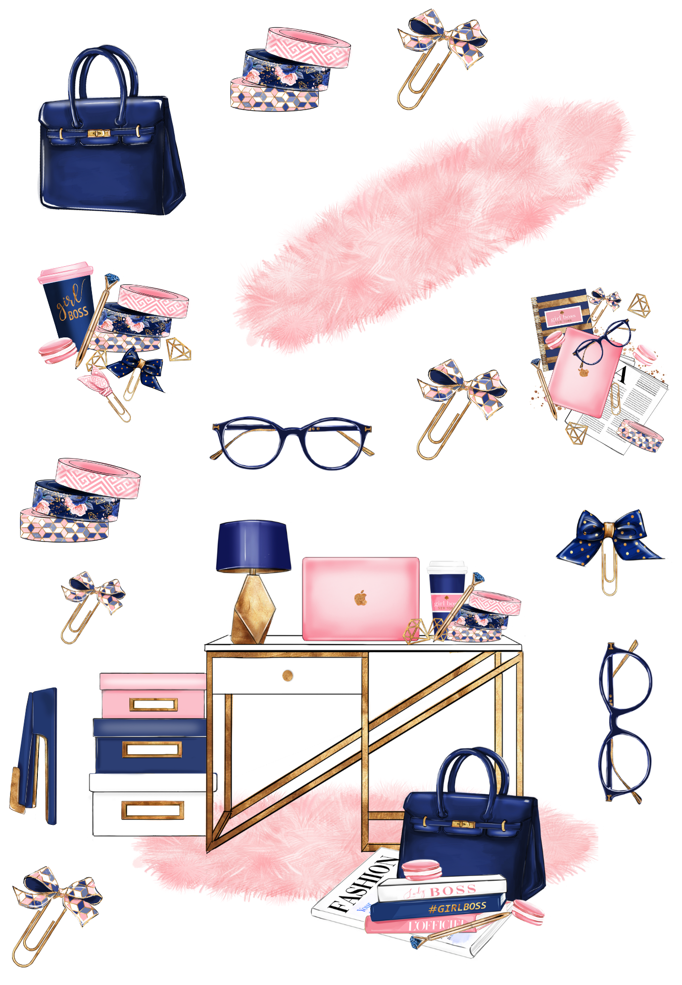 OFFICE CHIC STICKER BOOK