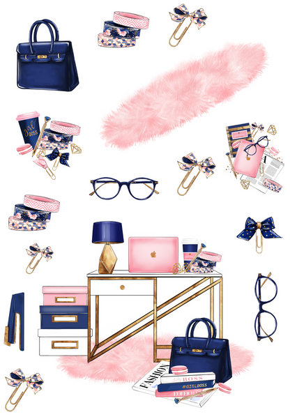 OFFICE CHIC STICKER BOOK