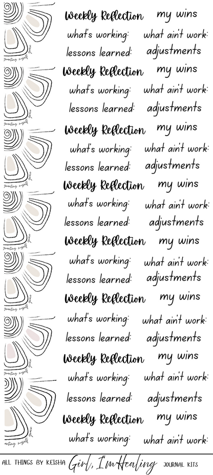 GIRL, I'M HEALING JOURNAL KIT