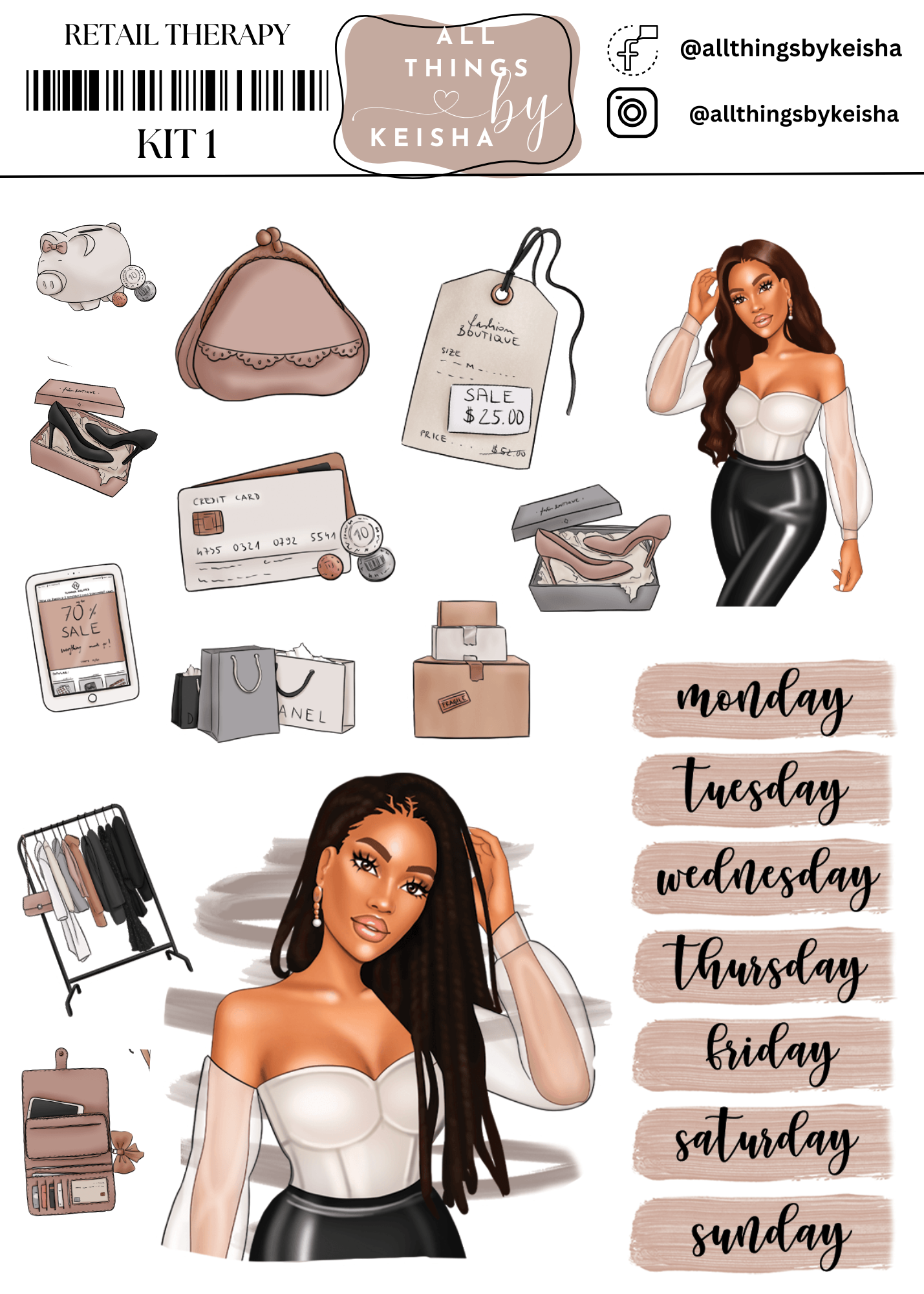 RETAIL THERAPY - BULLET KIT