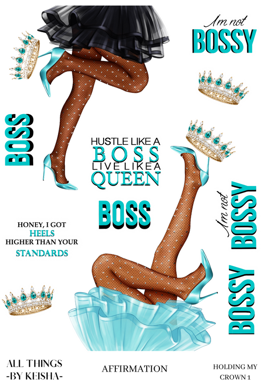 HOLDING MY CROWN AFFIRMATION KIT